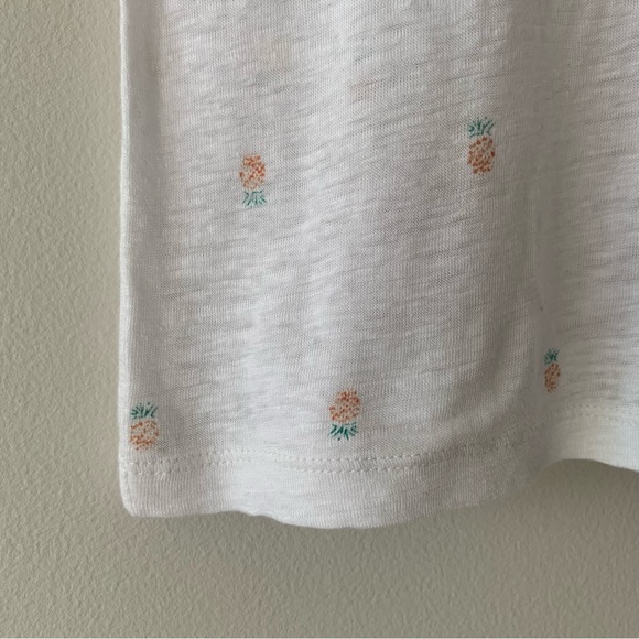 Rails linen pineapple tee - Picture 2 of 5